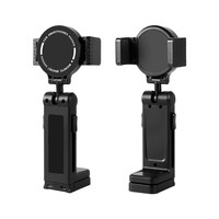 Nouveau style de miroir de maquillage pliable magnétique flexible pour voyage, support de téléphone de bureau