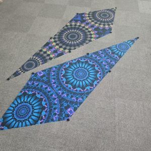 Tapisserie fluorescente en polyester qui brille dans le noir, au UV, pour auvents, filets d'ombrage extérieurs et voiles d'ombrage UV - Product Image 3