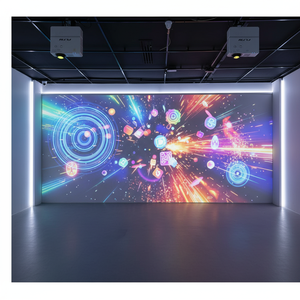 Proyector Holográfico 3D de 360 Grados, Interactivo, para Piso y Pared, Proyección Interactiva en Espacio Completo, Material Metálico Resistente - Product Image 1