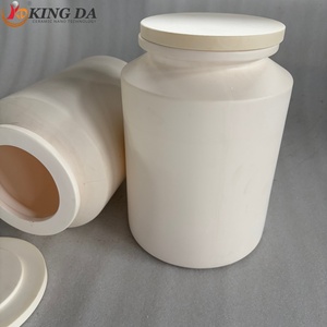 Pot de broyage en alumine haute pureté 99% pour moulin à billes, récipient de broyage céramique pour moulin à rouleaux, traitement de matériaux de laboratoire - Product Image 1