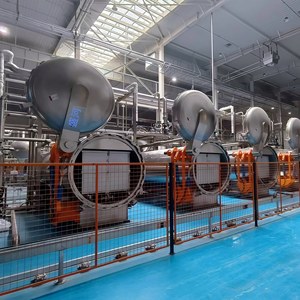 Industriale cibo <span class=keywords><strong>Autoclave</strong></span> a vapore storta macchina per vasetti nido di uccello sacchetti essenza di pollo collagene in scatola bevande nutrizionali - Product Image 4