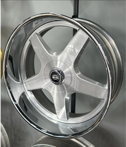 RCSR Gesmede Chroom Aluminium Velgen voor Chevy Impala 5x112 5x127 2-delig 18-26 Inch Geborsteld Diep Concave Nieuwe Diepe Lip Lichtmetalen Velgen - Product Image 6