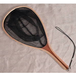 Red de <span class=keywords><strong>pesca</strong></span> con mosca, malla con mango de madera, Red de aterrizaje de nailon, soporte para captura y liberación, cesta, combinado de <span class=keywords><strong>Pesca</strong></span> Kit, herramientas de <span class=keywords><strong>pesca</strong></span> de trucha - Product Image 3