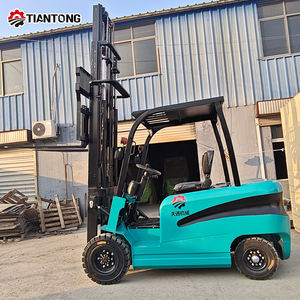 Chariot élévateur électrique à batterie lithium certifié CE de 3,5 tonnes, 4 roues, pour la manutention de marchandises portuaires (Dropshipping) - Product Image 6