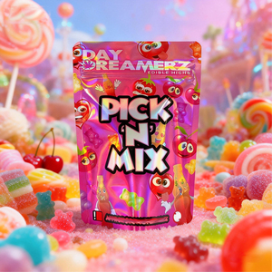 Custom Digital <b>Printing</b> Holographic Resealable Smell Proof Stand Up 3.5g 7g 14g 28g 1oz for Edible Gummies <b>Packaging</b> Mylar Bags - Product Image 1