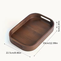 Plateau de table basse sur mesure rond carré rectangulaire Décoration Plateau de service en bois Plateau de service en bois naturel de qualité alimentaire
