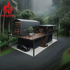 Prefab nhà 2 câu chuyện container nhà hiện đại Modular có thể tháo rời container Nhà Giá khách sạn sang trọng 2 3 phòng ngủ 20 40 feet biệt thự - Product Image 2