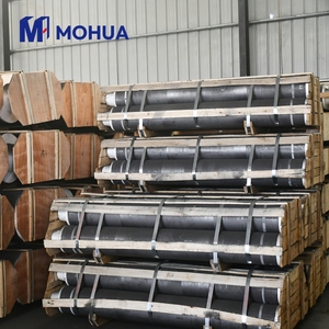 Électrodes de soudage en <span class=keywords><strong>graphite</strong></span> de haute qualité de la marque MoHua, longueur 1600-2700 mm, UHP HP RP, pour fours électrothermiques (EAF) - Product Image 5