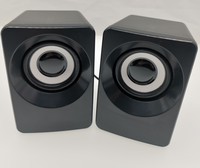 Pencahayaan RGB Subwoofer Laptop Komputer Keras OEM Speaker Rumah Mobil Mini USB 2.0 Kustom Portabel