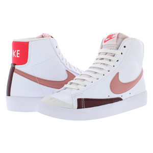 Nike Blazer กลาง77 Next Next Nature รองเท้าเดินออกกำลังกายของผู้หญิงของแท้สีขาว/แดง-100% - Product Image 1