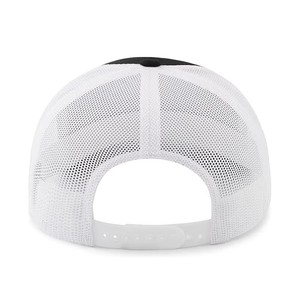 Gorra de béisbol de ala plana con logotipo personalizado de algodón al por mayor, gorra de camionero de 6 paneles con patrones de cuerda rosa - Product Image 5