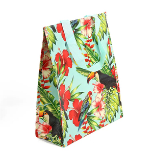 Khuyến mại có thể gập lại túi lạnh nhiệt trưa <span class=keywords><strong>container</strong></span> để giữ cho thực phẩm ấm áp hoặc mát mẻ được làm từ PP không dệt chất liệu - Product Image 2