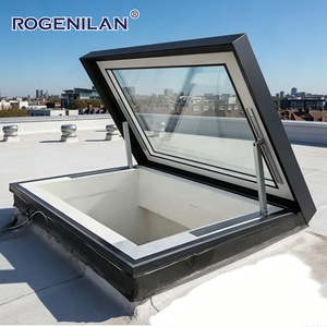 Rogenilan Fenêtres <span class=keywords><strong>de</strong></span> <span class=keywords><strong>toit</strong></span> modernes en aluminium et verre, économiseuses d'énergie, avec <span class=keywords><strong>vitrage</strong></span> <span class=keywords><strong>de</strong></span> sécurité feuilleté pour l'extérieur - Product Image 4
