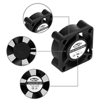 Ventilateur DC ultra-silencieux 35x35x10mm 12V à roulement à billes/à bagues, ventilateur DC sans balais 3510 pour amplificateurs audio, appareils électroménagers, refroidissement OEM ODM