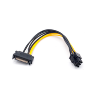 Carte adaptateur PCI-E USB 3.0 Lengion VER009 certifiée FCC, extension 1X 4x 8x 16x SATA 15 broches 6 broches alimentation