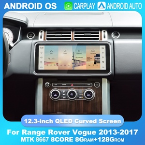 วิทยุติดรถยนต์ระบบแอนดรอยด์ขนาด 12.3 นิ้ว สำหรับรถยนต์ Range Rover Vogue L405 ปี 2013-2017 หน้าจอสัมผัส มัลติมีเดีย CarPlay ระบบนำทาง GPS - Product Image 3