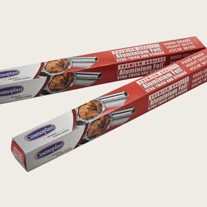 لفائف رقائق الألمنيوم الغذائية من هانكسوها جيانغسو (سبائك 8011) - ناعمة الملمس ومطلية بسماكة 0.009-0.2 مم وعرض 20-30 مم للاستخدام في المطبخ - Product Image 3