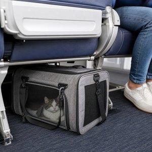 Transportín para Mascotas con Aprobación de Oxford Airline, para Gatos y Perros Pequeños, para Viajes Bajo el Asiento, Logotipo Personalizado de Fábrica, OEM ODM, Transpirable - Product Image 1