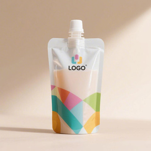 ถุงซอสใสแบบตั้งได้ ถุงใส่น้ำใสสำหรับจัดแสดงสินค้าในร้านขายของชำ - Product Image 6