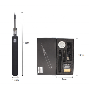 Juego de Soldador Ananke Tools, Núcleo Calefactor DIY 8W 220V 330-450, Mini Soldador Tipo Lápiz de Aleación de Aluminio, Calentamiento Rápido en 3 Segundos, para Reparación de Cables de Computadora - Product Image 5