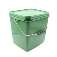 Selco vert personnalisation gros pêche leurre seau tas carpe boîte de pêche