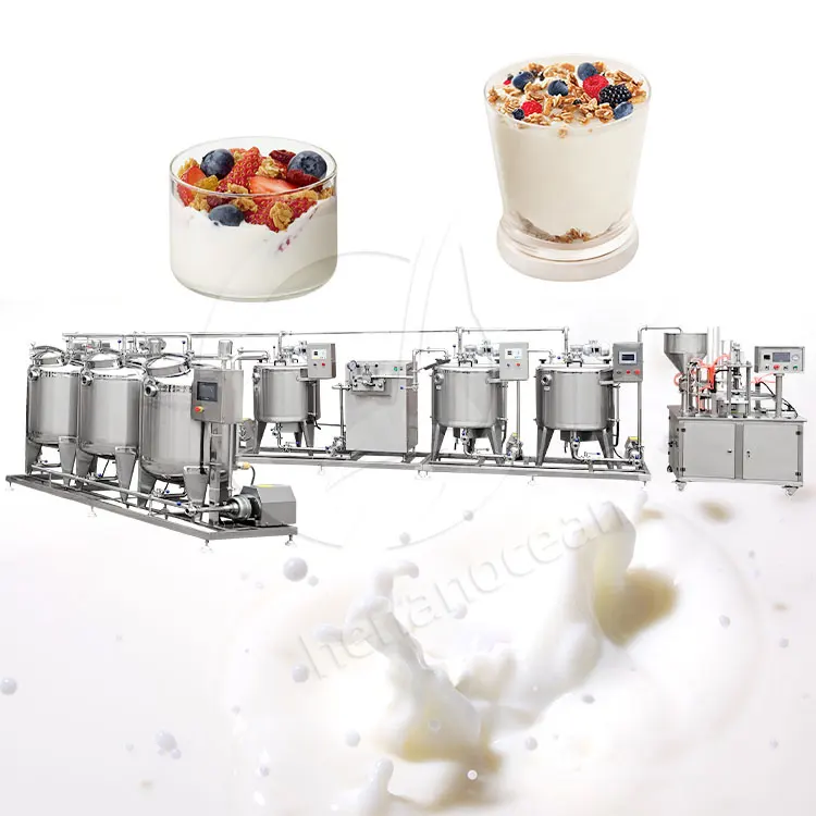 OCEAN Goat Milk Fermentation Yoghurt Plant Yogurt Production Line Dairy Milk Process Machine