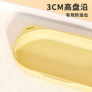 Plateau pour nourriture pour animaux de compagnie, en plastique, grande taille, antidérapant, imperméable, pour chat et chien - Product Image 5