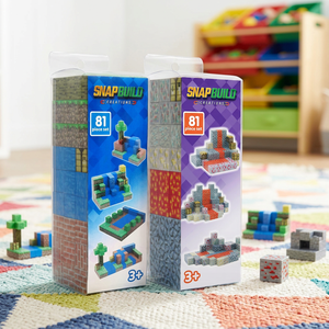 Ensemble de blocs de construction magnétiques Best Selling Creations, jouet éducatif pour enfants de 3 ans et plus, ensemble de poupées en plastique unisexe - Product Image 2