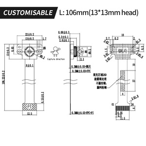 Módulo de Cámara MIPI GC8613 BSI 8MP 4K 60fps Ultra HD de Bajo Consumo y Baja Iluminación para Fotografía Aérea con Drones UAV - Product Image 4
