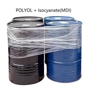Alta qualidade HFO-1233ZD (LBA) Poliéter e Poliéster Poliol Espuma De Poliuretano Matéria-prima para espuma de pulverização de células fechadas