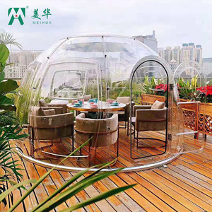 เต็นท์เป่าลมใสทรงโดม Meihua สำหรับตั้งแคมป์กลางแจ้งและใช้ในโรงแรม - Product Image 1