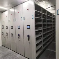 スマートモバイルメタル収納棚可動式ドキュメントファイリングキャビネット電気モバイル棚