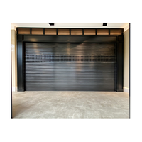 Porte de volet roulant en aluminium de bonne qualité Porte coulissante d'entrepôt Portes de volet roulante en aluminium isolées