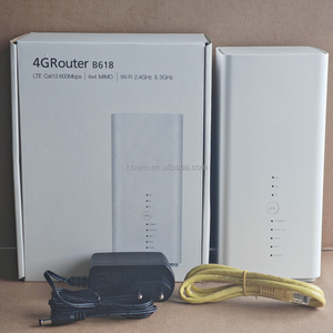 เราเตอร์ HUA WEI 4G LTE รุ่น B618s-22d Cat11 ความเร็ว 600Mbps เกตเวย์ไร้สายแบบดูอัลแบนด์ 4x4 MIMO โมเด็ม WiFi ในบ้าน รองรับซิมการ์ด 4G สำหรับใช้งานที่บ้าน รองรับ Gigabit CPE - Product Image 1