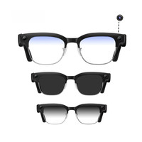 Lunettes intelligentes IA W630 avec caméra HD 4K, batterie 290 mAh, protection anti-lumière bleue, caméra anti-tremblement 800W, double microphone à réduction de bruit