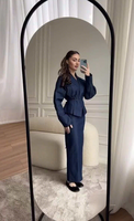 Ensemble jupe et cardigan décontracté à lacets pour femme, style modeste, respirant, prêt pour l'été, collection hiver 2026