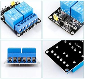 Aismartlink 2 kênh DC <span class=keywords><strong>5V</strong></span> <span class=keywords><strong>Relay</strong></span> <span class=keywords><strong>module</strong></span> với <span class=keywords><strong>optocoupler</strong></span> mức thấp kích hoạt mở rộng Board - Product Image 4