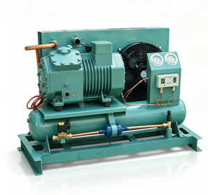 Unità di Refrigerazione Esterna a Pistone per Basse Temperature, Raffreddata ad Aria, Unità Compressore per Refrigerazione Aperta e Celle Frigorifere - Product Image 4