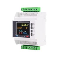 Compteur d'énergie intelligent WiFi triphasé 4 fils Tuya avec inducteur secondaire, affichage LED, courant maximal 1000A, protection contre les surtensions