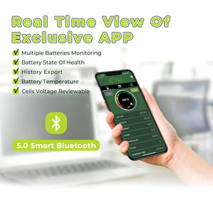 Paket Baterai Lithium BCI Group 8D 96V 50Ah untuk ESS Tenaga Surya Rumah, Dukungan Paralel Smart BMS Bluetooth, Daya Tegangan Tinggi yang Dapat Ditumpuk - Product Image 4