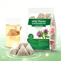 Sachets de tisane de chardon-Marie naturelle 160g – Emballage personnalisé OEM – Infusion chaude ou froide pour préparation avec eau chaude ou froide – Vente en gros