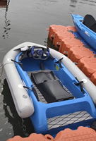 Jet ski électrique à moteur 18KW, best-seller, résistant à l'eau, design en fibre de verre, avec batterie longue durée pour les sites pittoresques