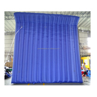 Barrière anti-bruit gonflable portable sur mesure pour usine