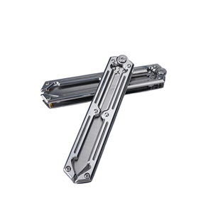 <strong>Butterfly</strong> <strong>Trainer</strong> <strong>Knife</strong> 420 Sharp Blade DIY Multi-Functional Folding Practice Camping Utility <strong>Knife</strong> - Product Image 4