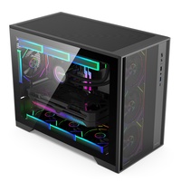 New Model Computer Gamer Pc Case Casing Computer Mid Tower CPU Case Gaming PC Cabinet Case Matx With Side Panel Window