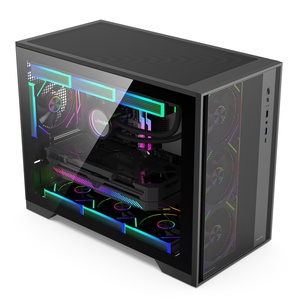Nuevo Modelo de Caja para PC Gamer, Caja de Computadora de Torre Media, Gabinete para PC Gaming Matx con Ventana Lateral - Product Image 1