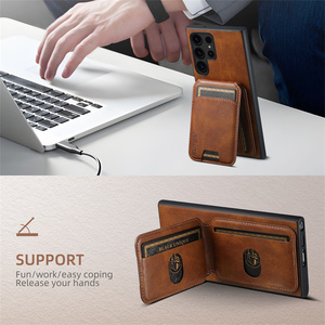 Envío gratuito de lujo de negocios Pu Flip <span class=keywords><strong>Funda</strong></span> de teléfono de cuero con ranura <span class=keywords><strong>para</strong></span> tarjeta titular <span class=keywords><strong>para</strong></span> <span class=keywords><strong>Samsung</strong></span> S25 S24 S23 <span class=keywords><strong>S22</strong></span> Plus <span class=keywords><strong>ultra</strong></span> - Product Image 3