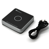JINGXIN OEM Control DE ACCESO USB UHF RFID lector NFC escritorio Smart Chip lector de tarjetas escritor, lector de código QR para la venta