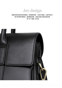 Sacs à bandoulière en cuir véritable de haute qualité pour femmes, sacs fourre-tout de créateur grande capacité, sacs messager à bandoulière pour dames, sacs à main tendance - Product Image 2