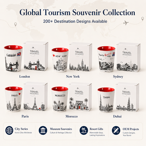 <span class=keywords><strong>Serie</strong></span> Souvenir della Città di Londra, Piccola Tazza da Vino in Ceramica Senza Manico, Bicchierino Personalizzato OEM ODM all'Ingrosso - Product Image 5